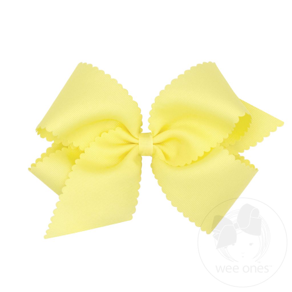Wee Ones Scalloped Bows