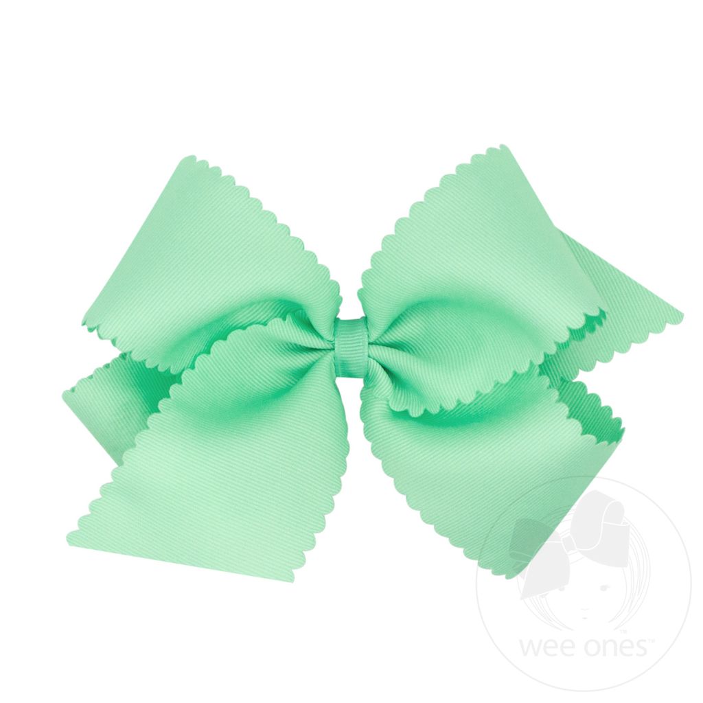 Wee Ones Scalloped Bows