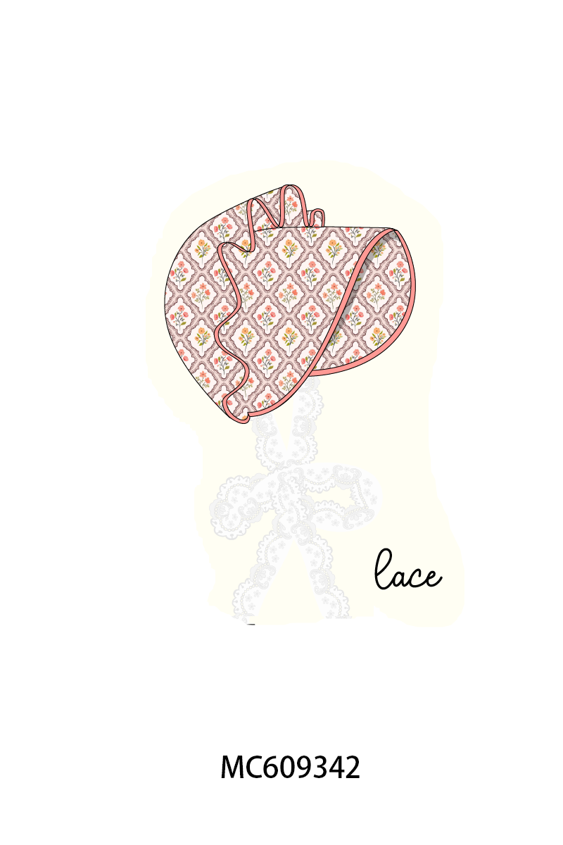 PO104 Coral floral print collection