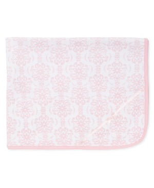 Little Me Blanket Damask Scroll