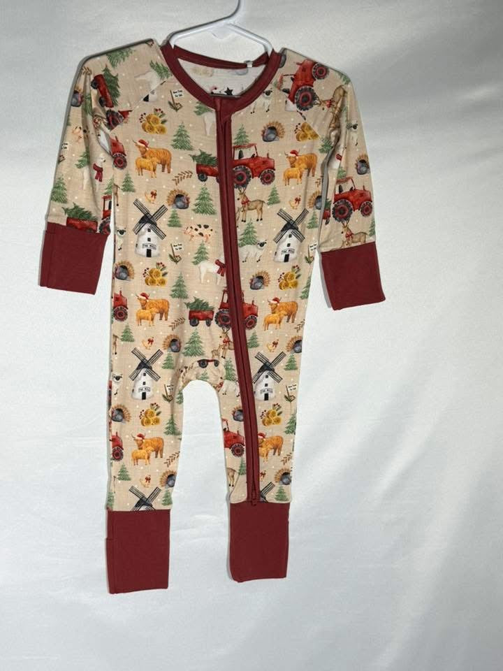 Country Christmas Christmas Bamboo