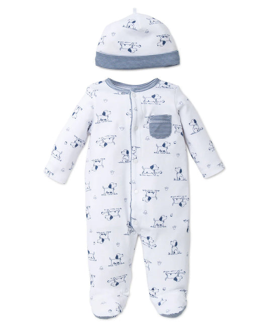 Little Me Footie Puppie Toile