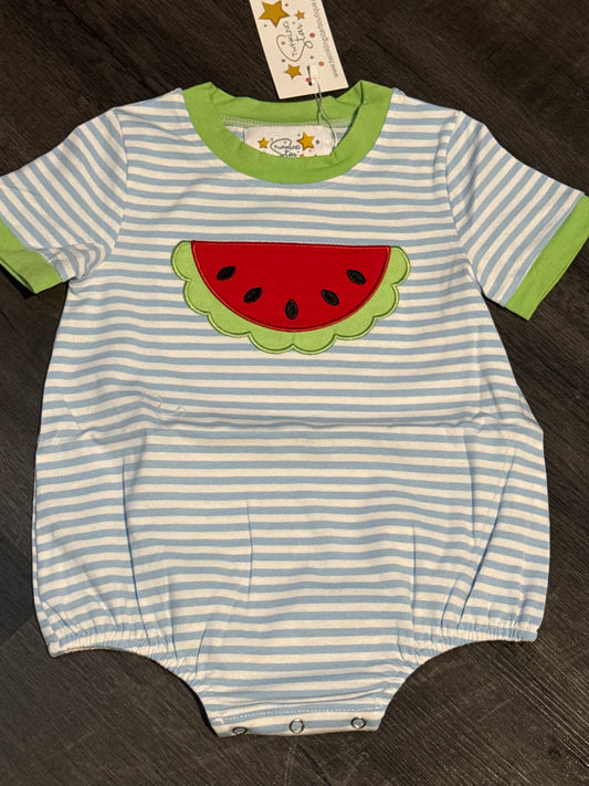 Watermelon Appliqué Bubble