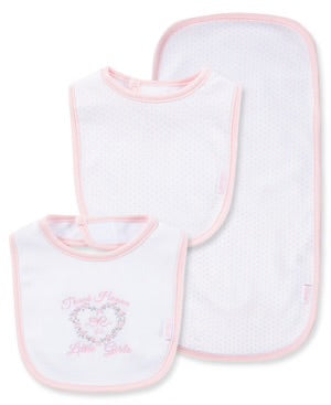 Little Me Bip/Burp Cloth Thank Heaven For Little Girls