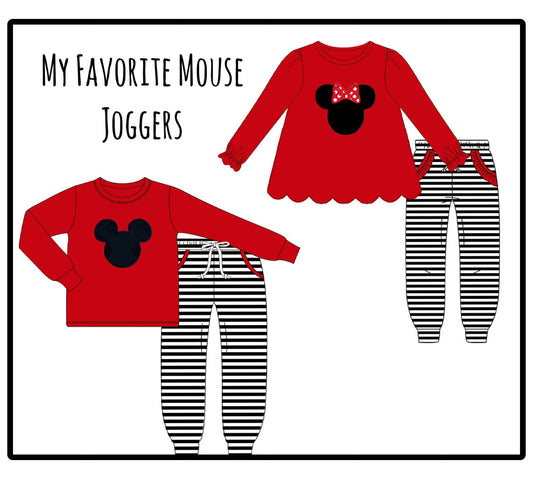 My Favorite Mouse Joggers