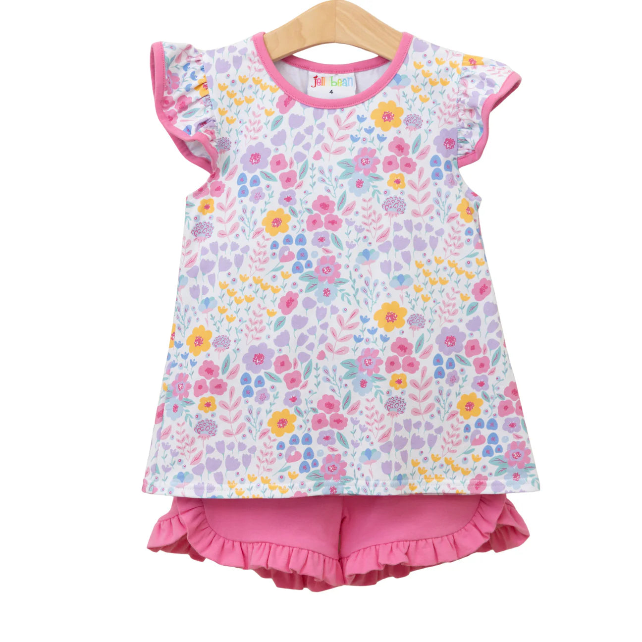JellyBean Poppies & Petals Short Set