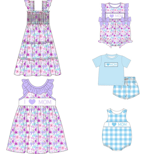 I Love Mom (smocked)