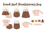 Thanksgiving French Knot Sets (peach)
