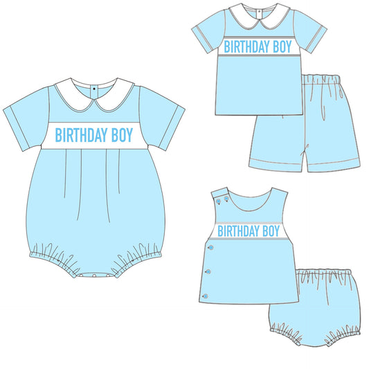 Birthday Boy (smocked)
