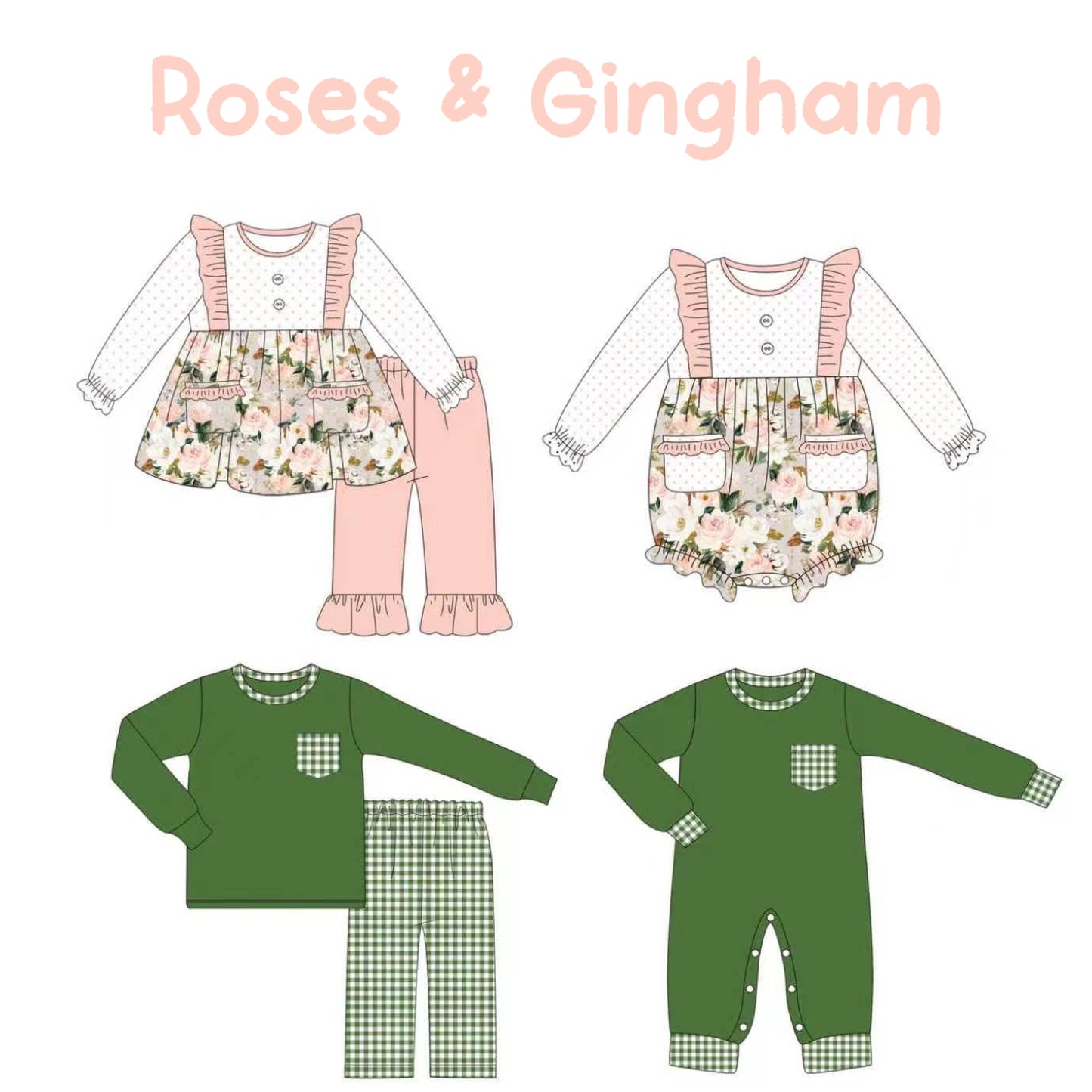 PO 19 Roses & Gingham