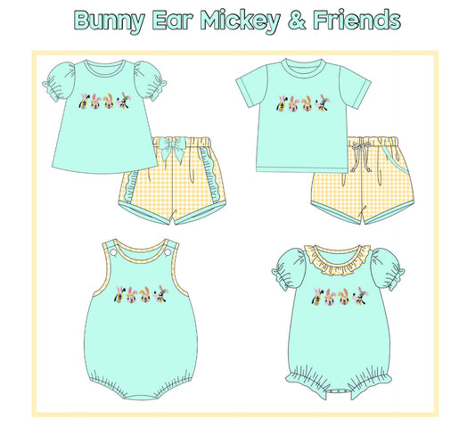 Bunny Ear Mickey & Friends