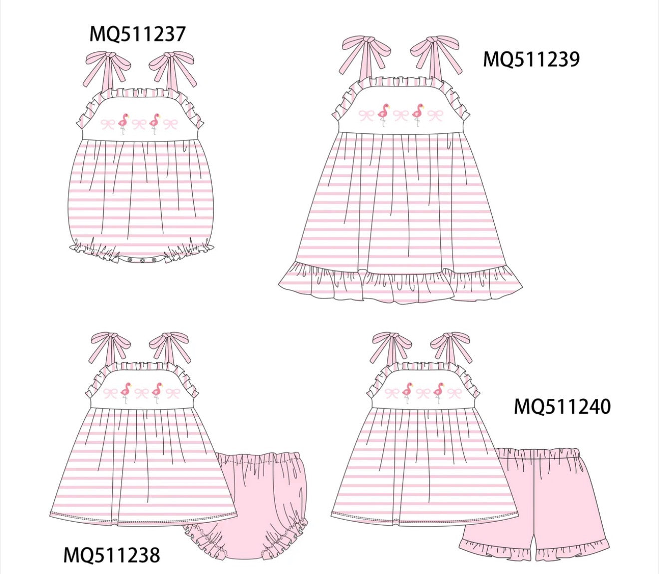 Pink Flamingo Appliqué (BLACK FRIDAY)