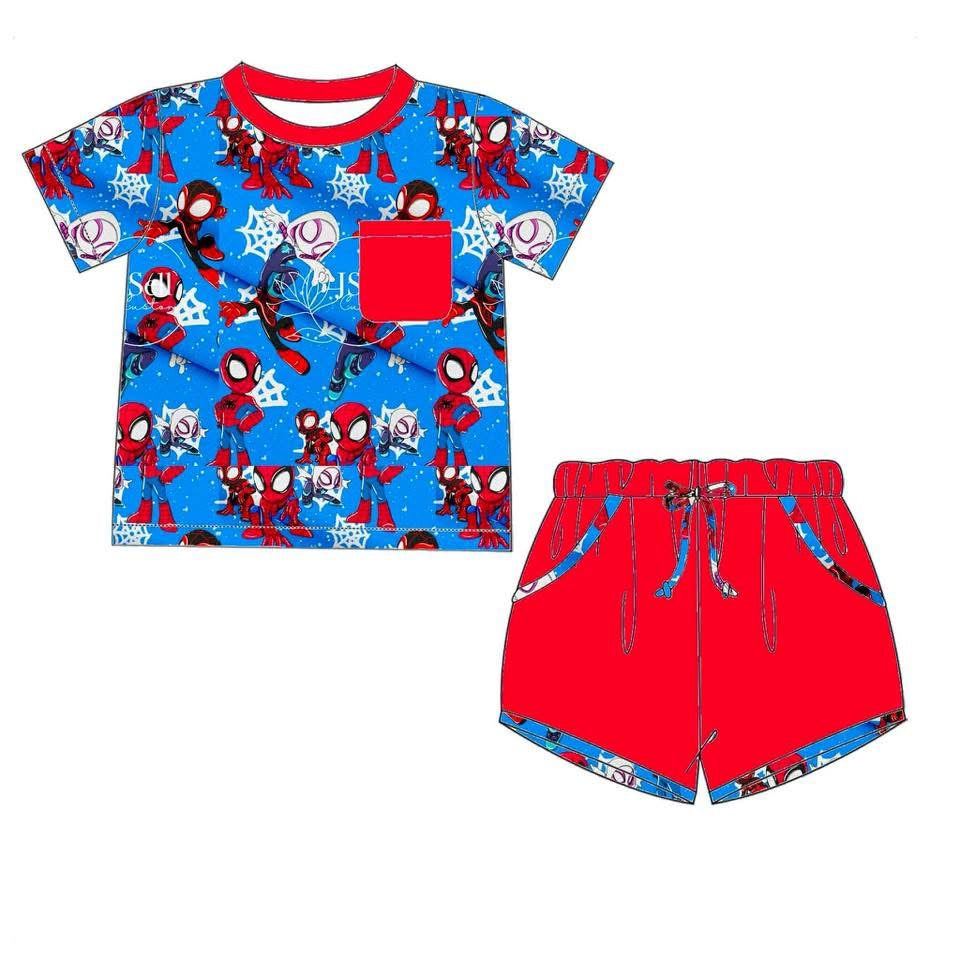 Spider Crew Bamboo Short Sets