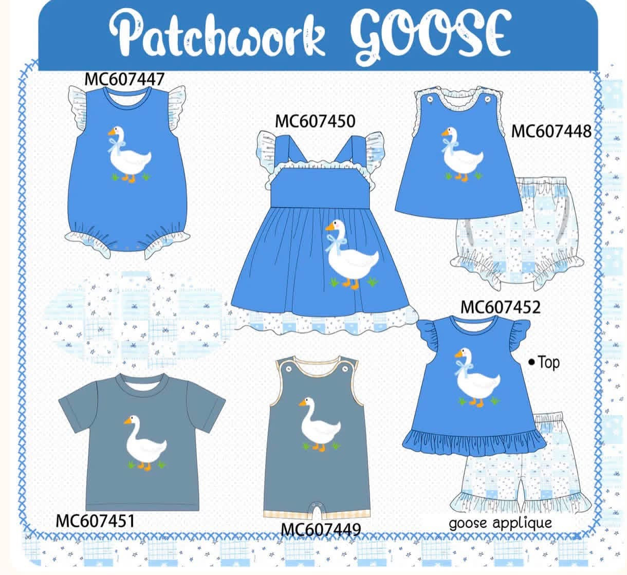 Patchwork Goose P099