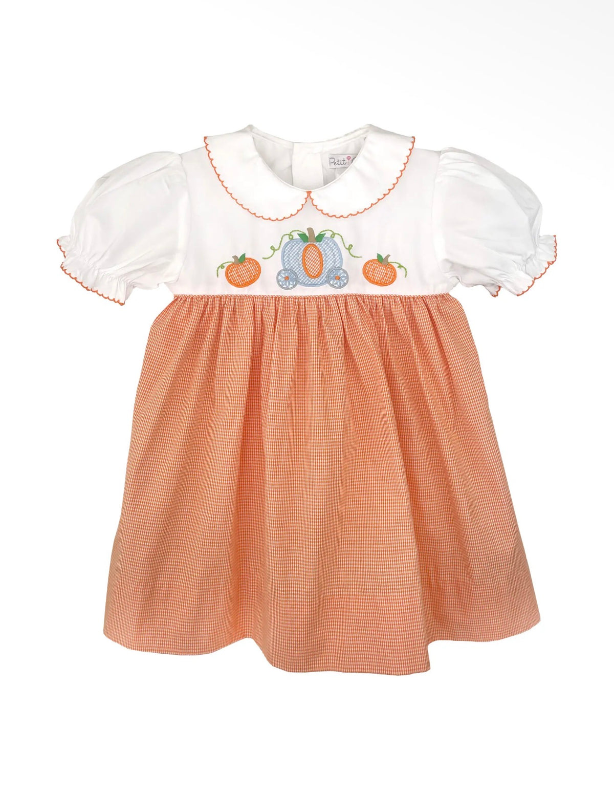 Petit Ami Pumpkin Carriage Dress