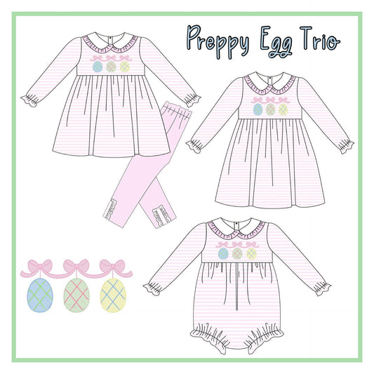 Preppy Egg Trio