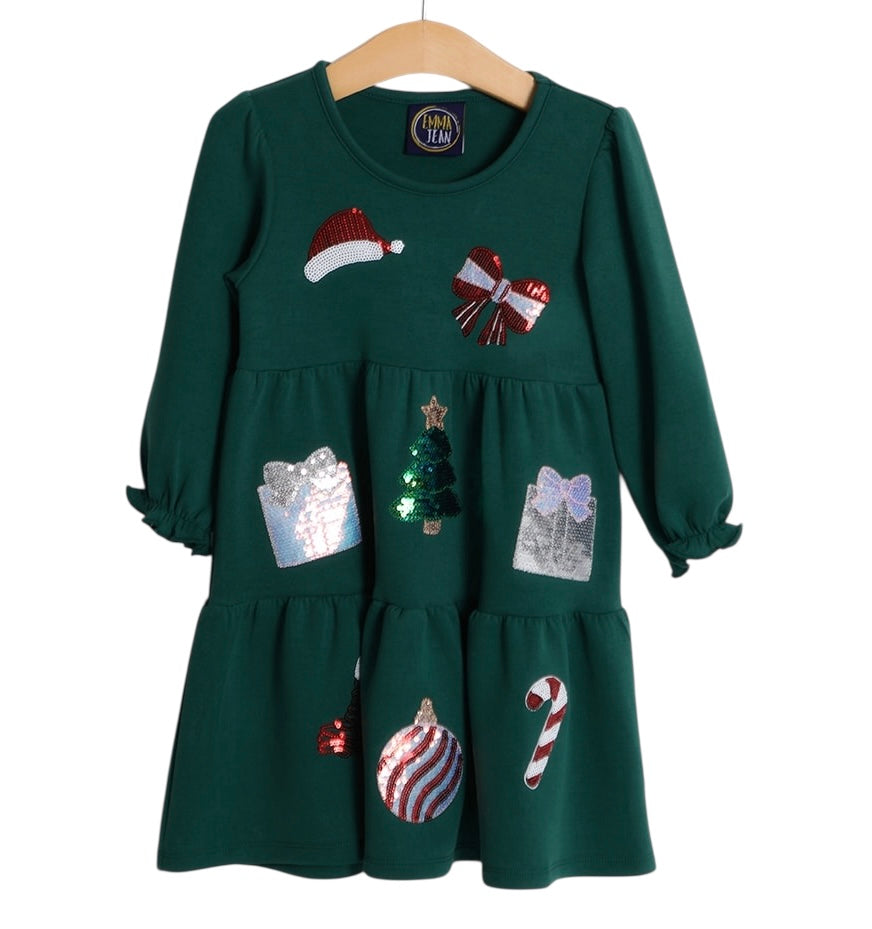 Emma Jean Christmas Sparkle Dress