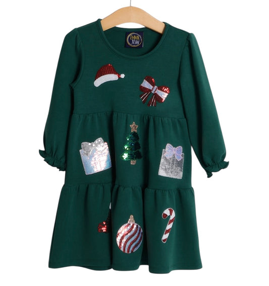 Emma Jean Christmas Sparkle Dress