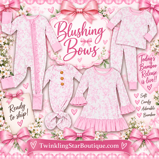 BLUSHING BOWS