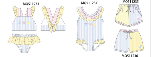 Color Block Crab Swim (BLACK FRIDAY)