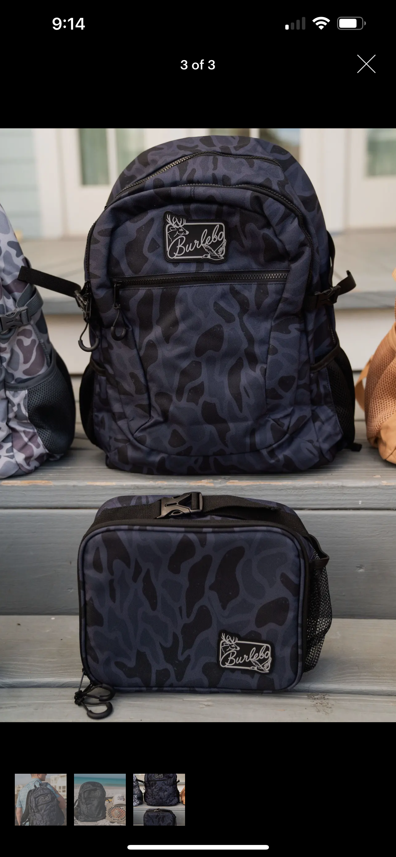 Burlebo Back Pack