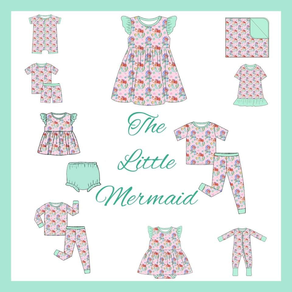 Little Mermaid  Jammies