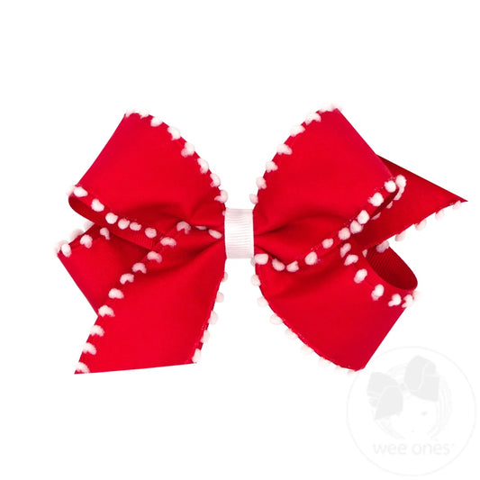 Wee Ones Pom Pom Bow