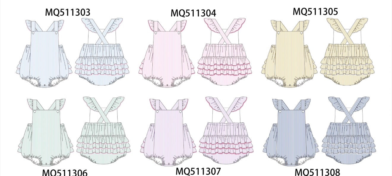 Multi Color Ruffle Bubble (BLACK FRIDAY)