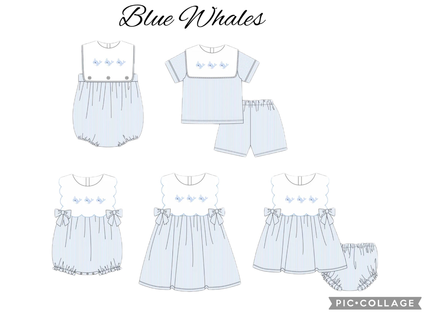 Blue Whales Collection PO100