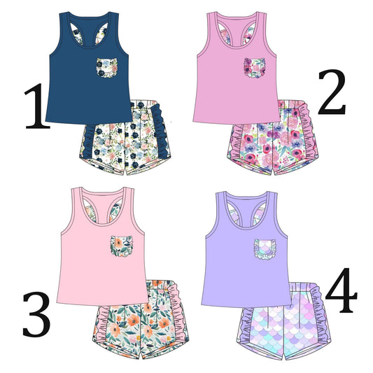 Girls Tank Sets