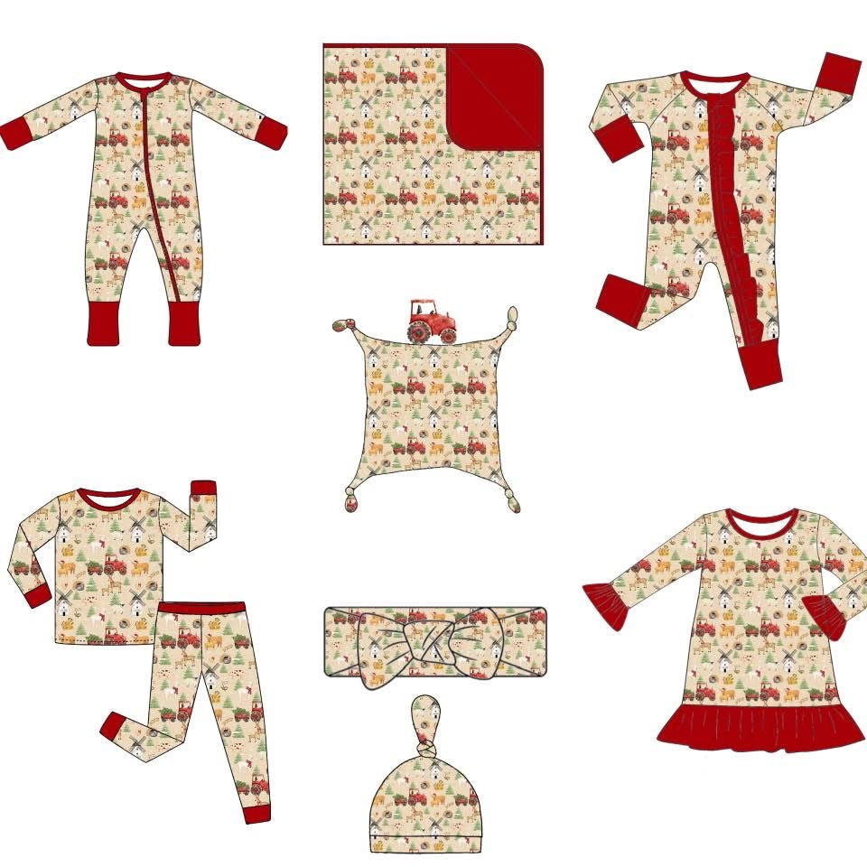 Country Christmas Christmas Bamboo