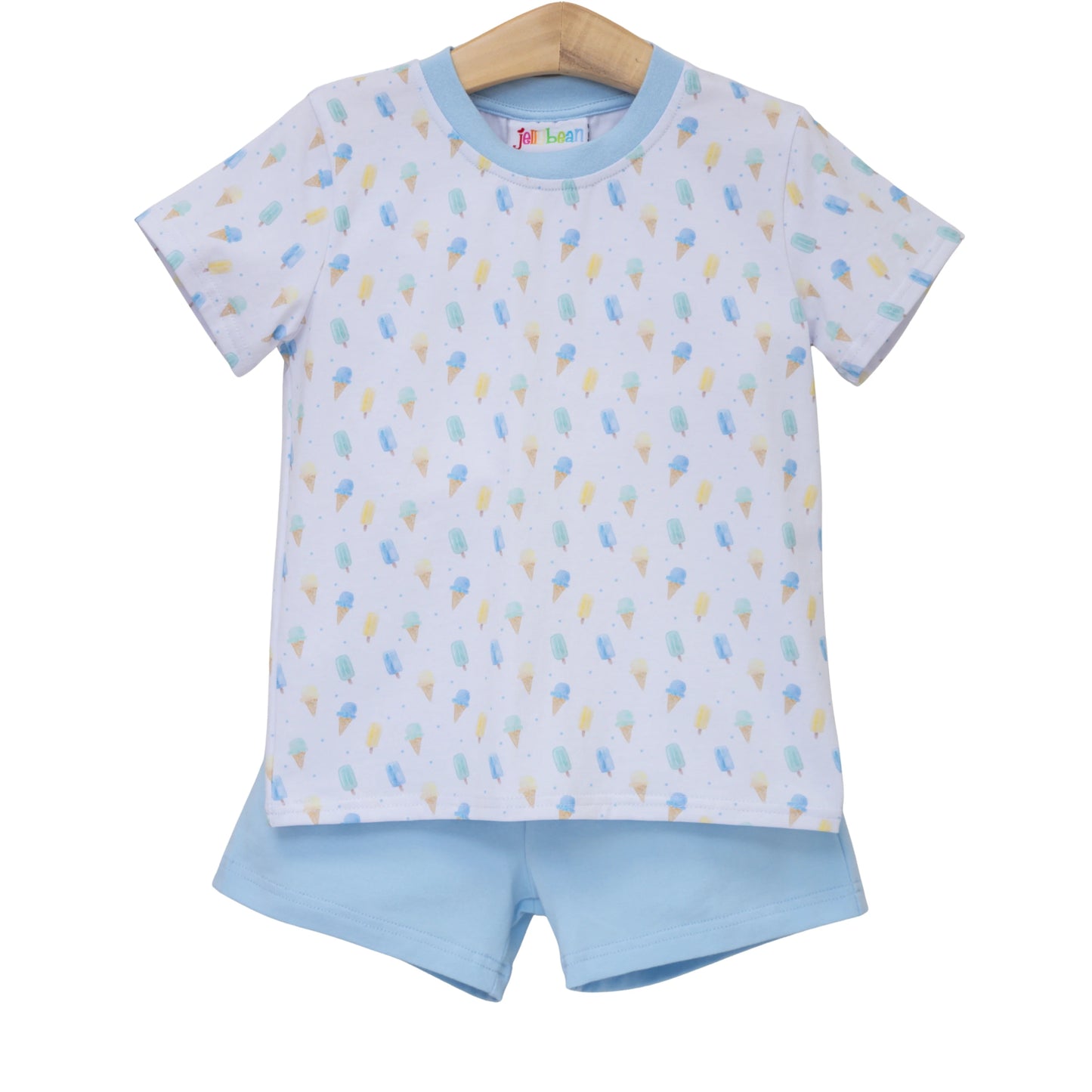 JellyBean SummerTime Sweets Blue Short Set