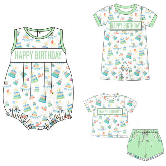 Happy Birthday Boy (smocked)