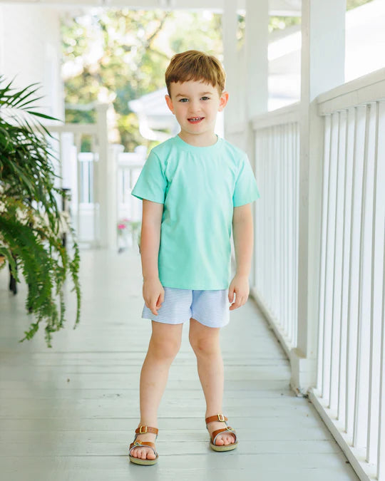 JellyBean Mint/ Blue Short Set