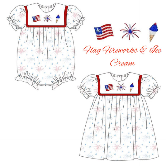 Flag Fireworks & Ice Cream