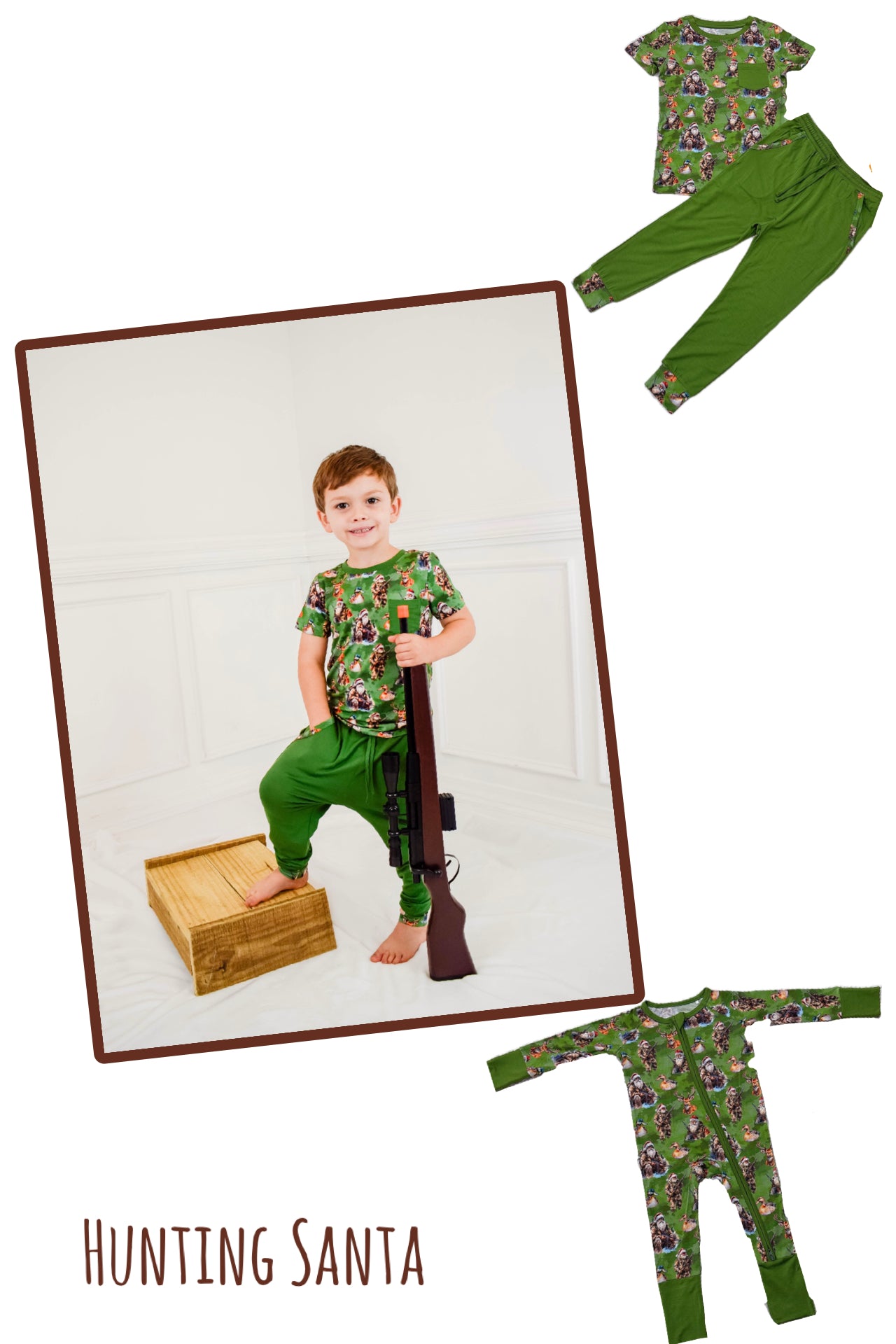 HUNTING SANTA BAMBOO