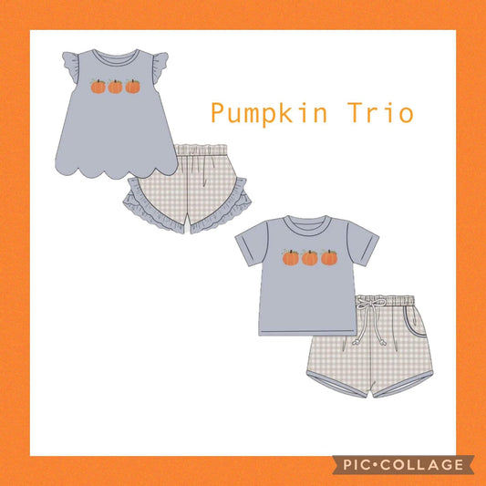 Pumpkin Trio