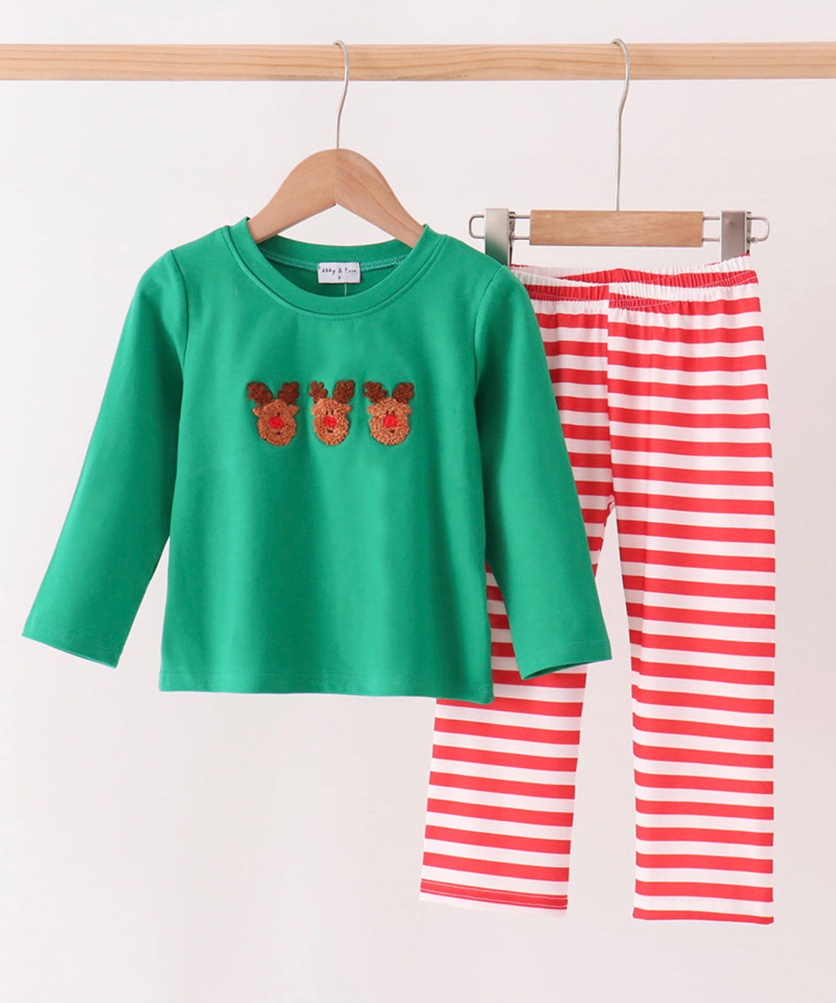 Christmas Reindeer french knot