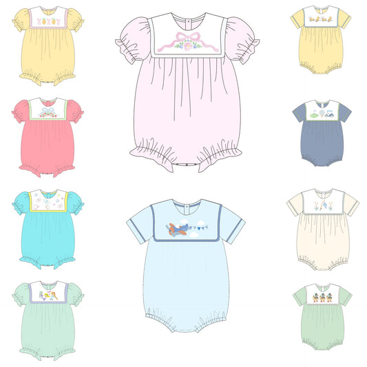 Infant Girl Bubble