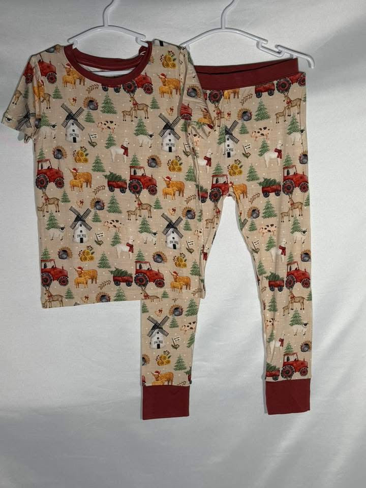 Country Christmas Christmas Bamboo