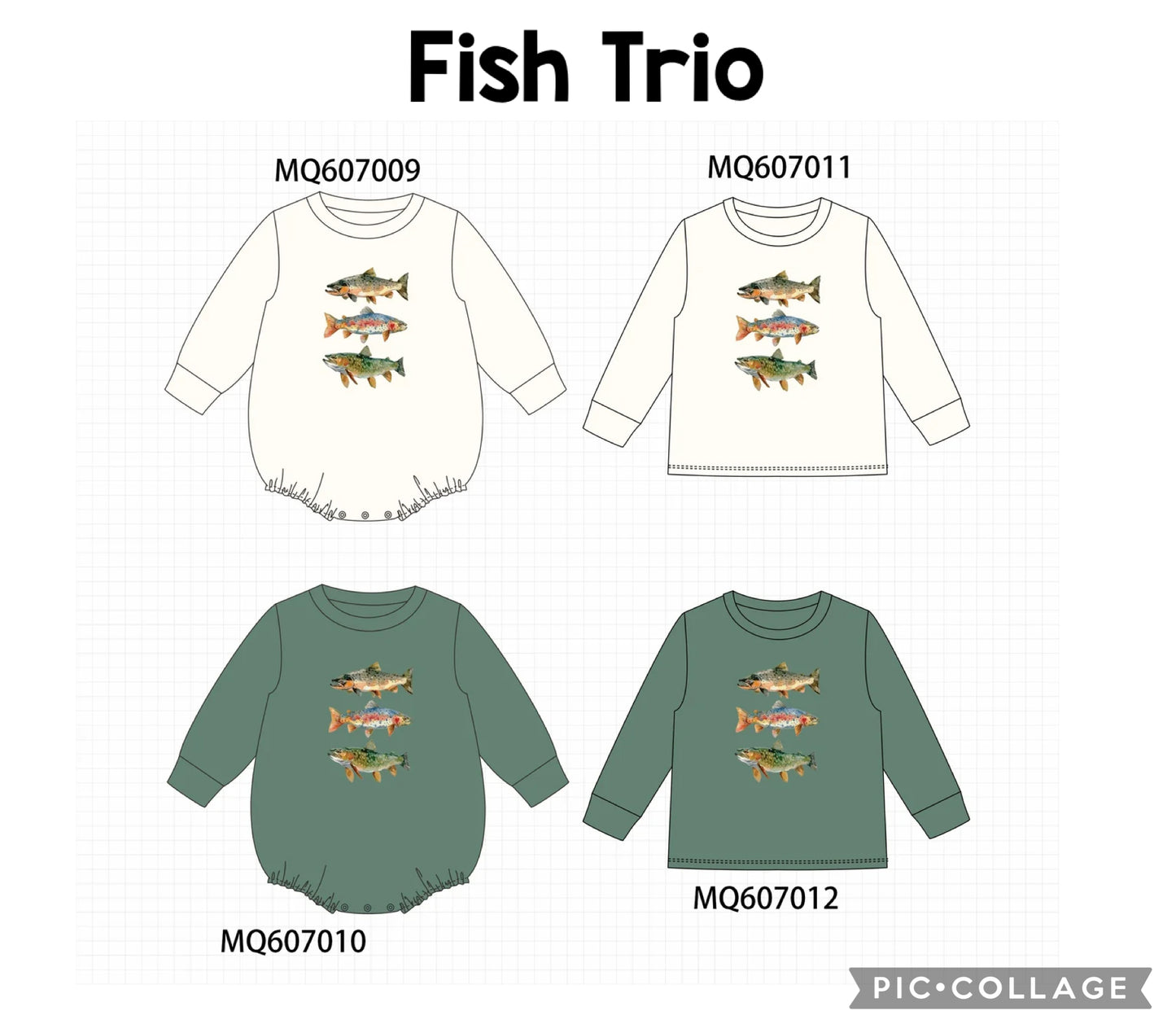 Fish Trio PO100