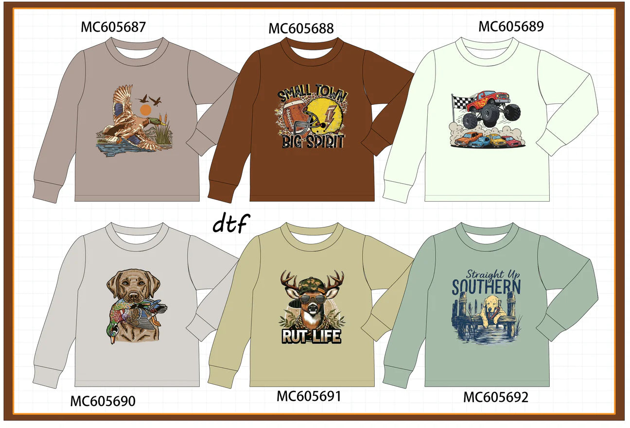 PO93 Boys DTF Top