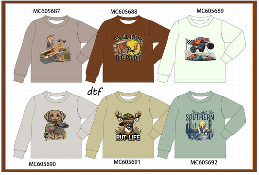 PO93 Boys DTF Top