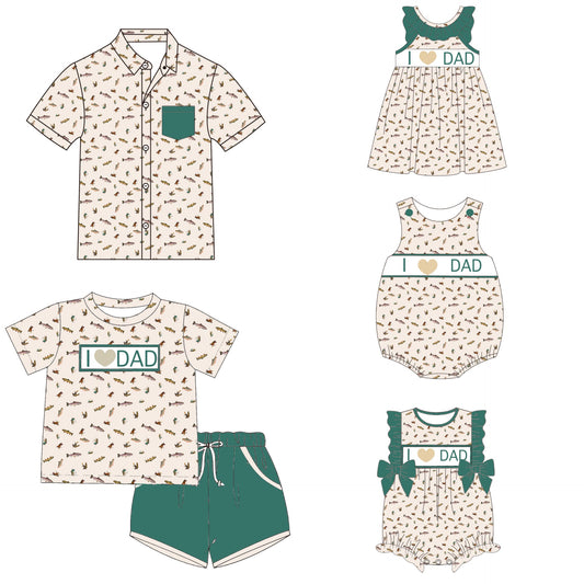 I Love Dad (smocked)