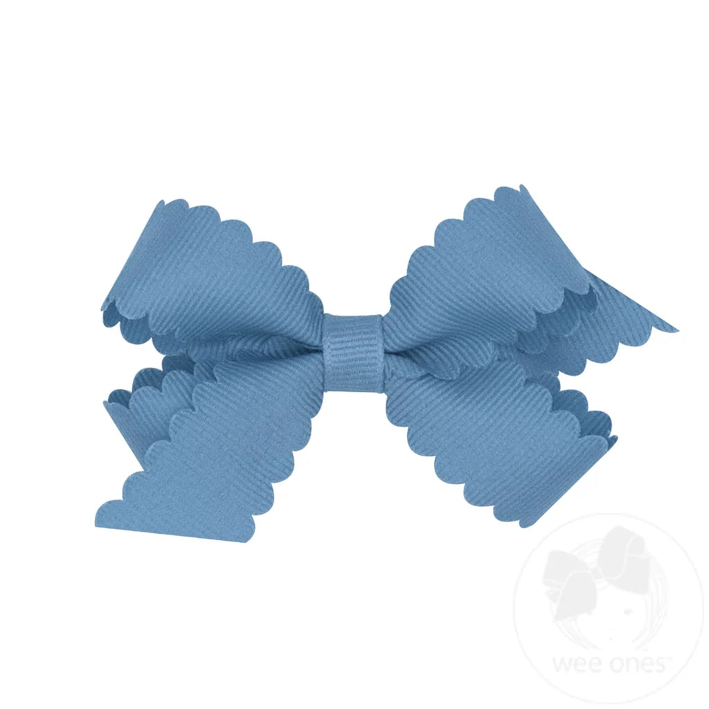Wee Ones Scalloped Bows