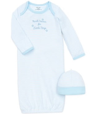 Little Me Gown/Hat Thank Heaven For Little Boys