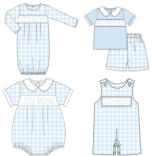 Little/Big Brother (smocked)