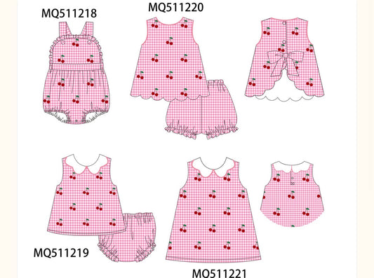 Seersucker Cherries (Black Friday)