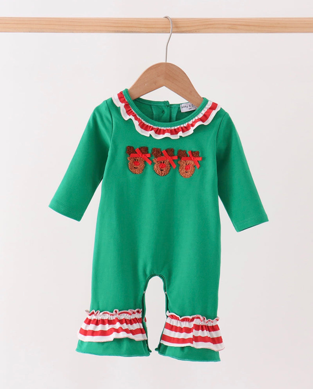 Christmas Reindeer french knot
