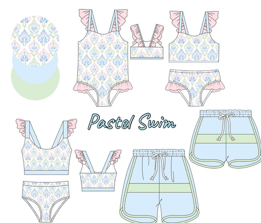 Pastel Swim